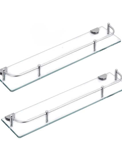Repisa de Vidrio para Baño
